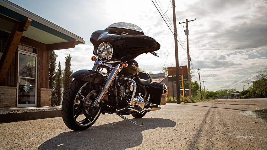 Harley Davidson Street Glide, jalan meluncur Wallpaper HD