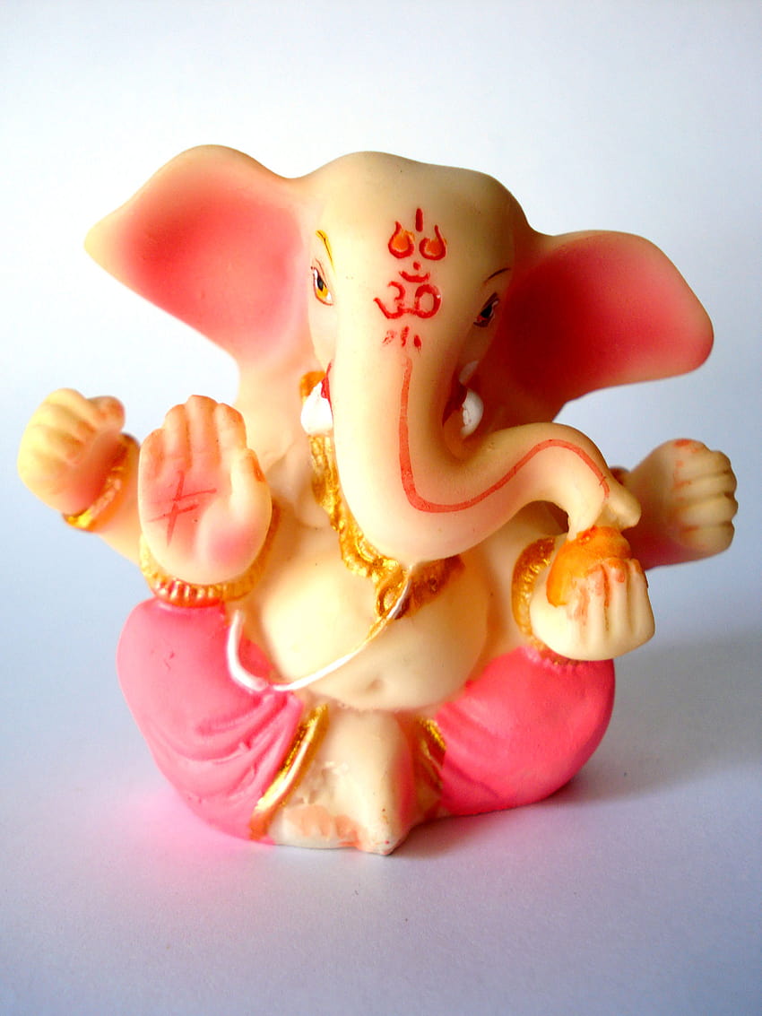 Избор на Ganesha Idol или за благоприятност в дома, малко ganpati HD тапет за телефон