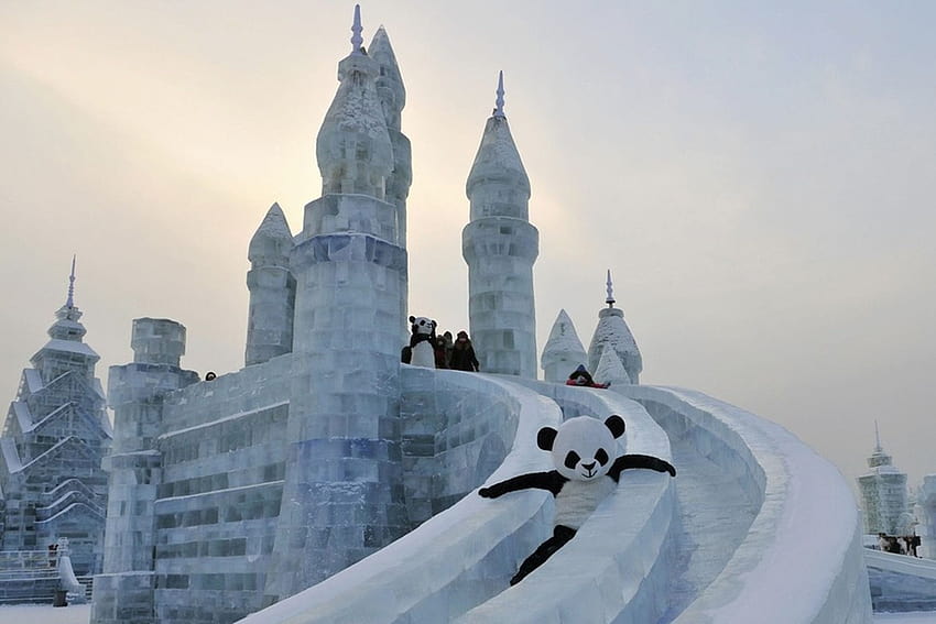 Harbin International Ice And Snow Sculpture Festival 26911, ice sculpture HD wallpaper