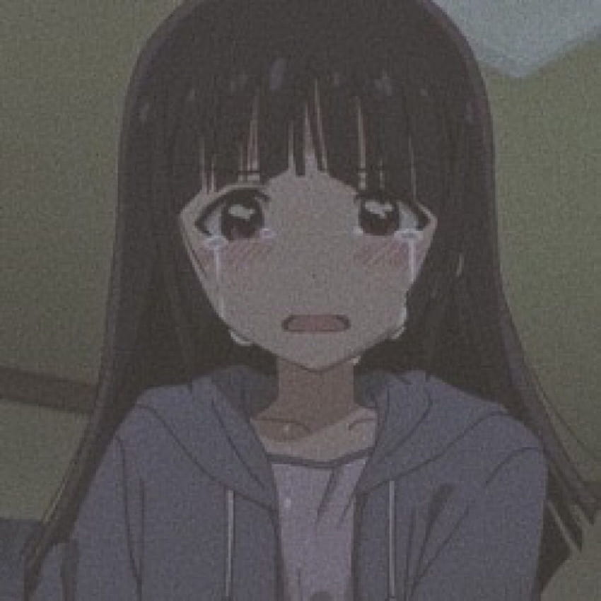 Sad Anime Aesthetics, sad anime profile HD phone wallpaper | Pxfuel