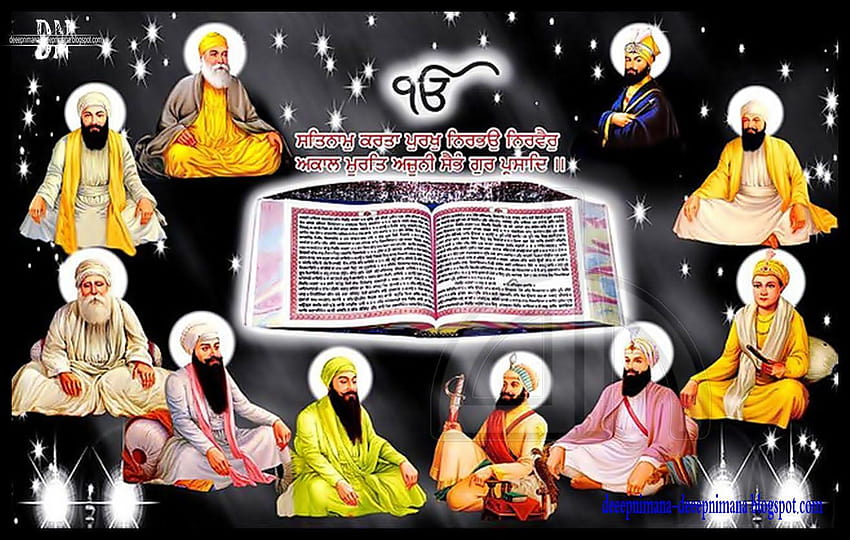 Guru Nanak Dev Ji, Sikh-Guru HD-Hintergrundbild