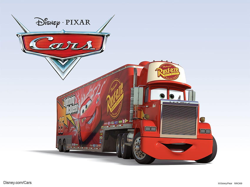 Mack the Truck from Disney, cars movie HD wallpaper
