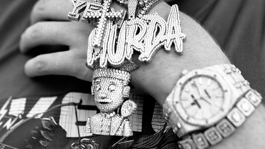 Murda Beatz, an 'Alien' in Rap, Can't Stop Making Hits, iced out chains HD wallpaper