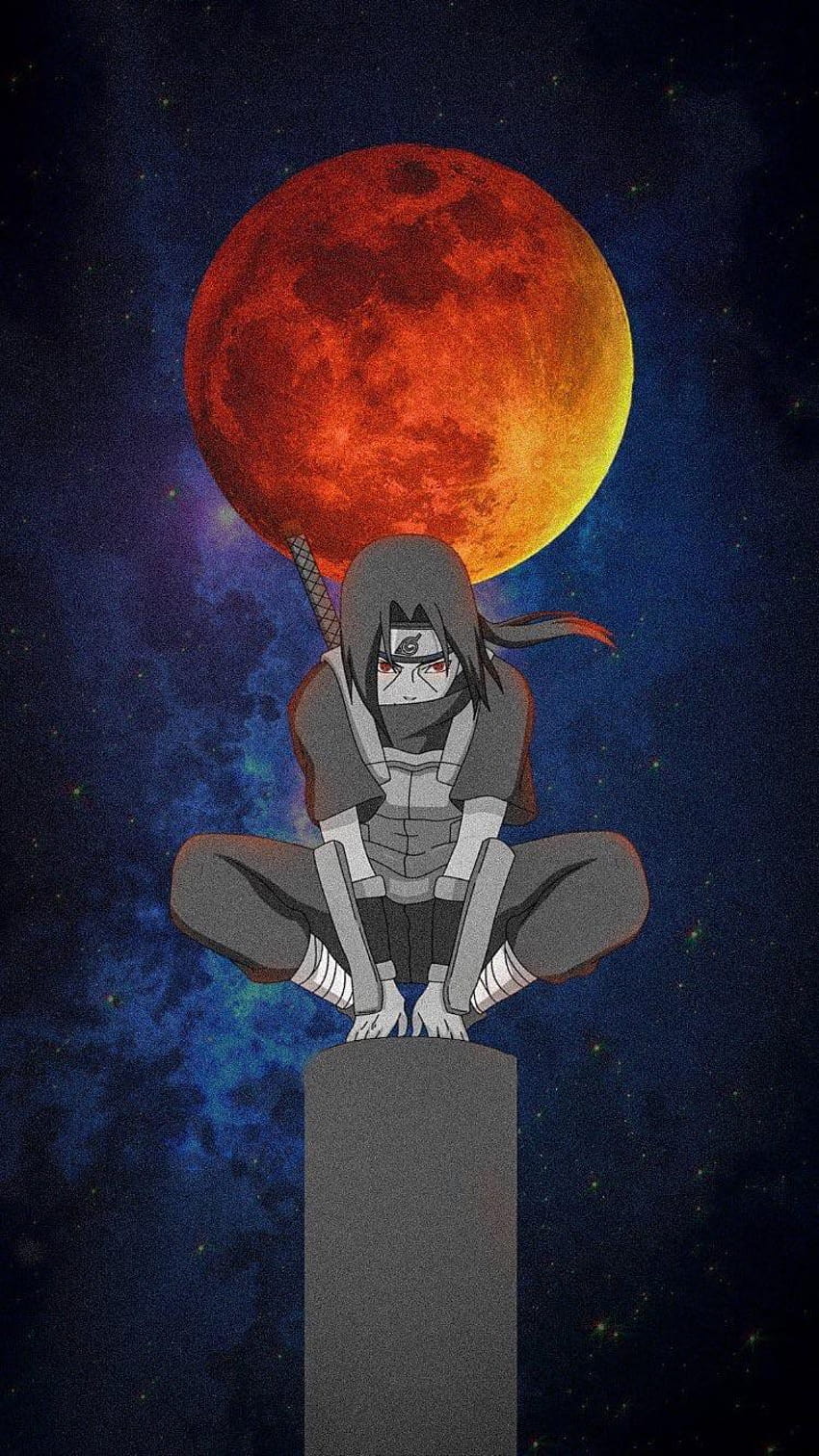 Itachi Blood Moon Wallpaper  Download to your mobile from PHONEKY