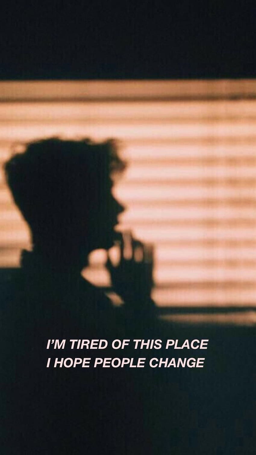 sad, love is love, song quotes and fools, tired aesthetic quotes HD phone wallpaper