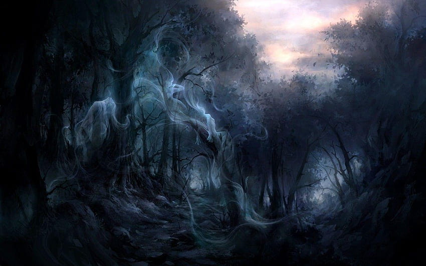 Ghost Forest Night, ghostly night HD wallpaper | Pxfuel