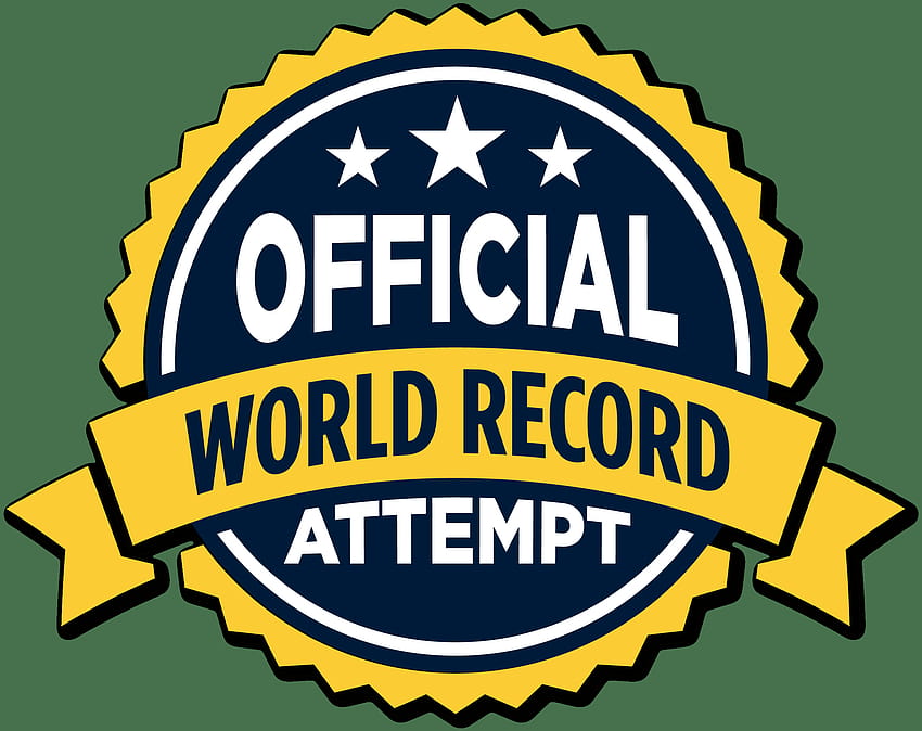 Световен рекорд на Гинес PNG прозрачен фон, лого на световните рекорди на Гинес HD тапет