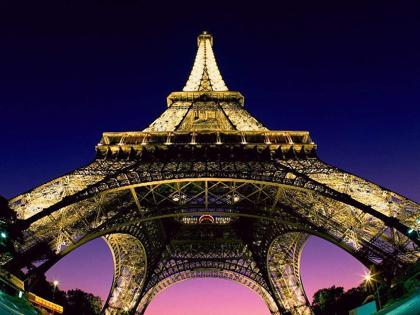 Wieża Eiffla Paryż Francja Tapeta HD