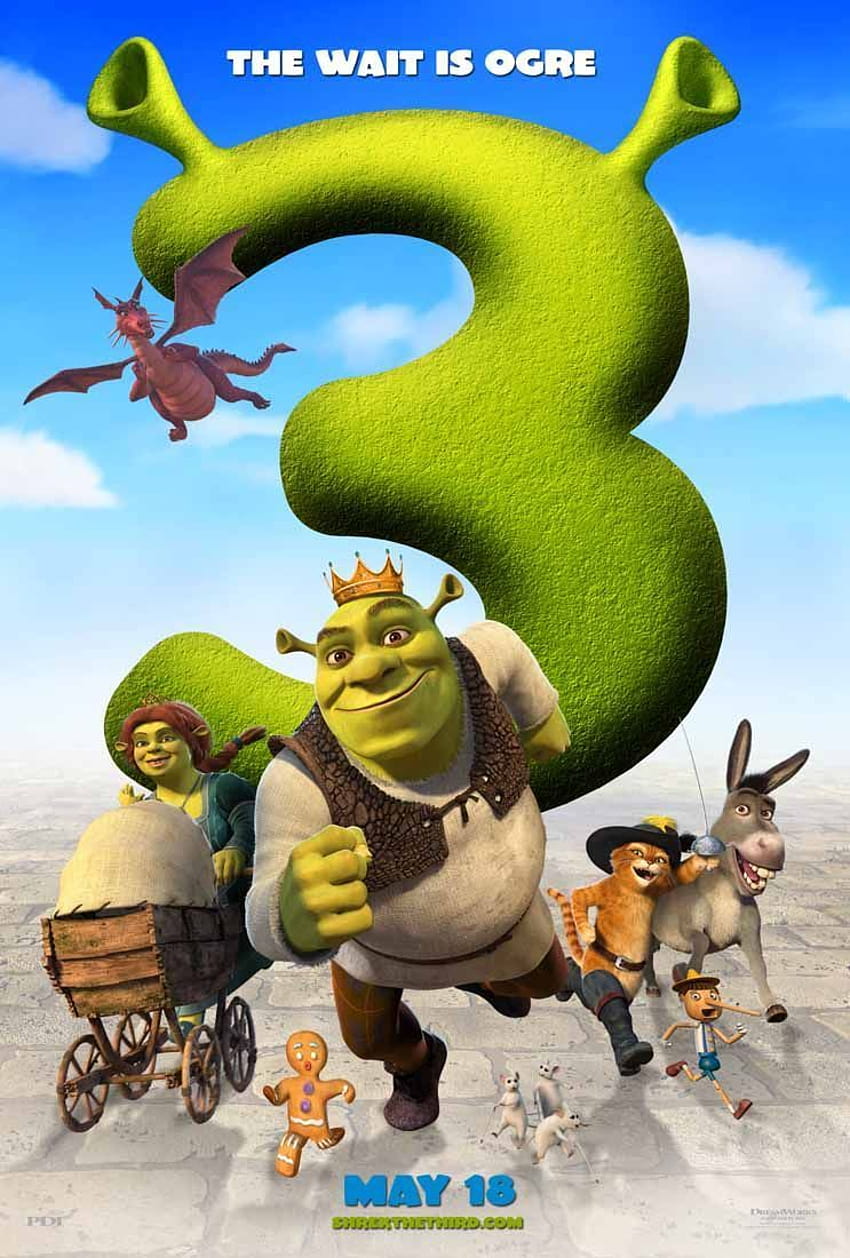 Shrek the Third, shrek the movie HD phone wallpaper