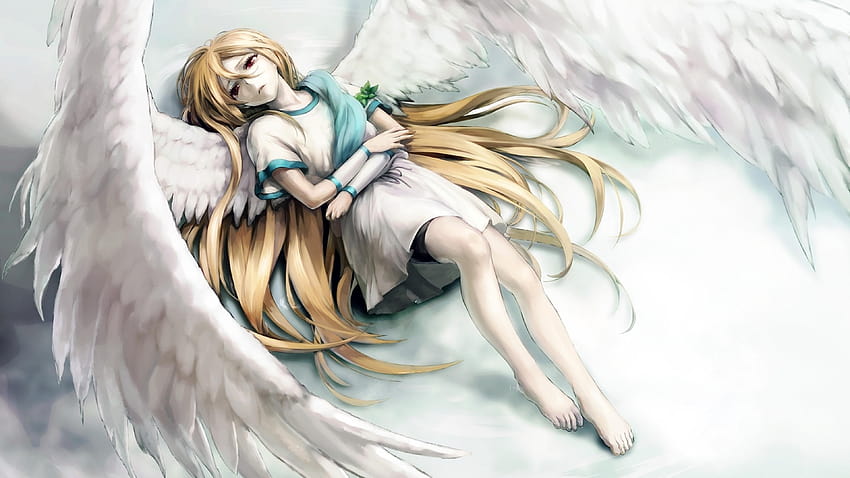 Anime Angel Wings – One, angel girl HD wallpaper