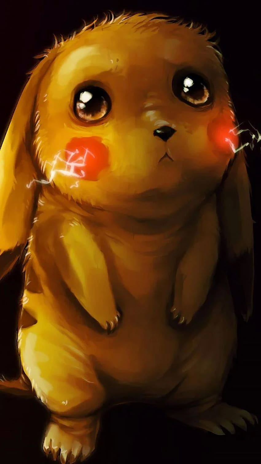Pikachu Sad by BryaannT, sad pikachu HD phone wallpaper