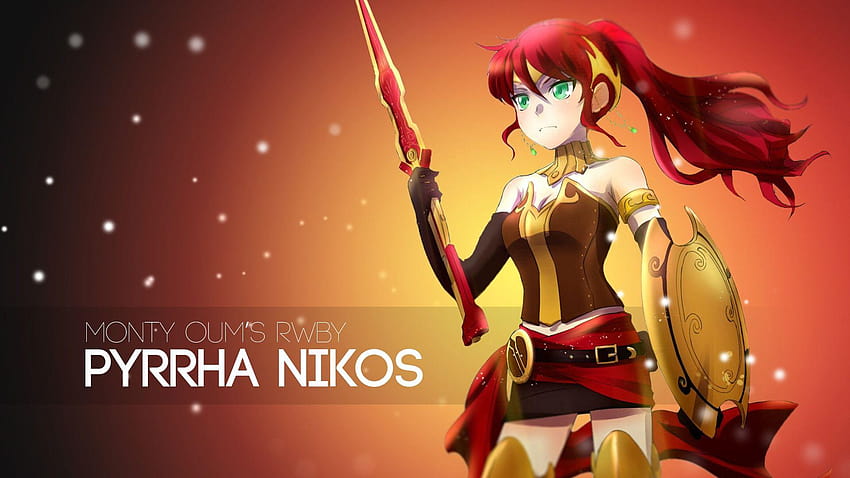 Pyrrha Nikos RWBY Anime Girls HD wallpaper