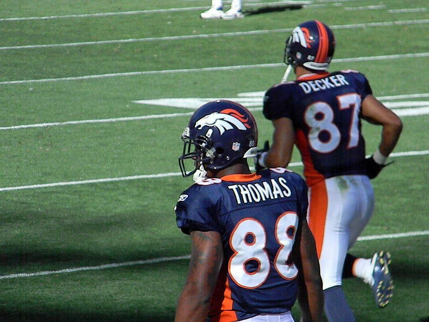 Demaryius Thomas and Eric Decker, 2010 Rookie WR's HD wallpaper