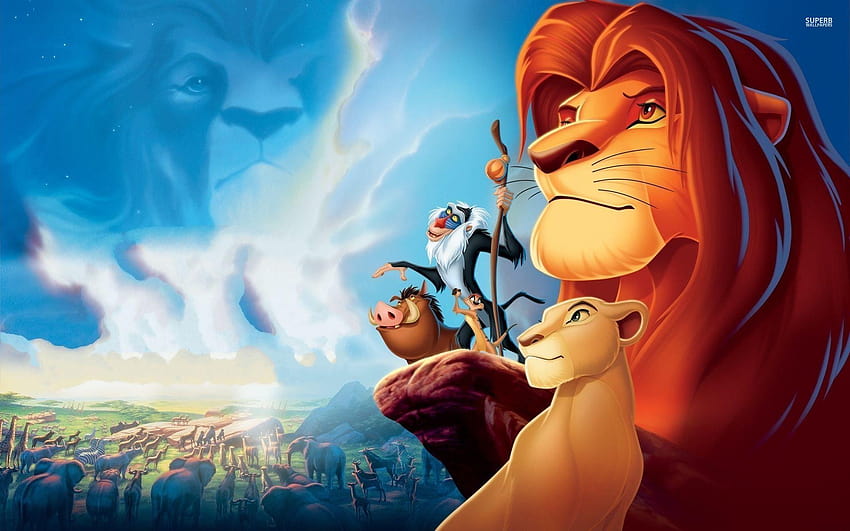 18405 the lion king, simba and mufasa the lion king HD wallpaper | Pxfuel