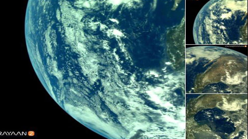 ISRO lanza la primera tierra de Chandrayaan fondo de pantalla