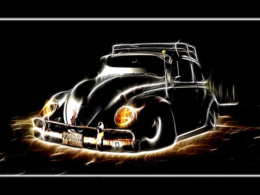 Volkswagen Beetle and Backgrounds HD wallpaper