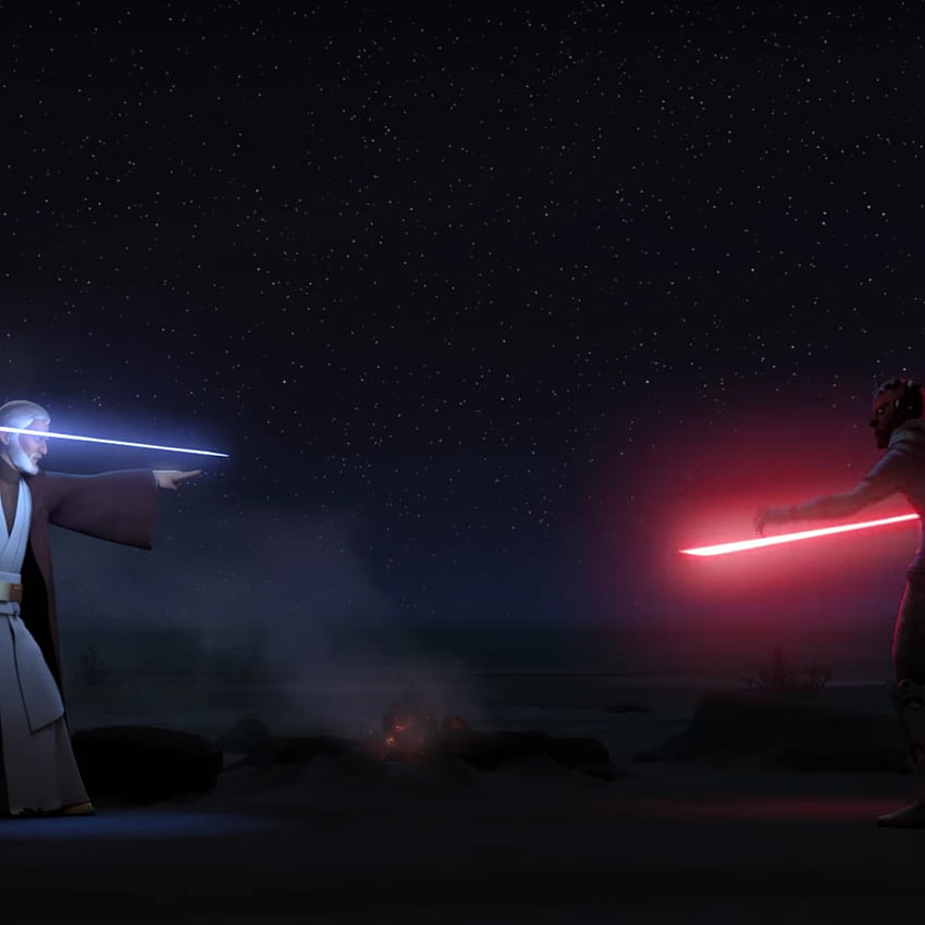 Star Wars: Rebels brought back Darth Maul this week for a fitting duel HD phone wallpaper