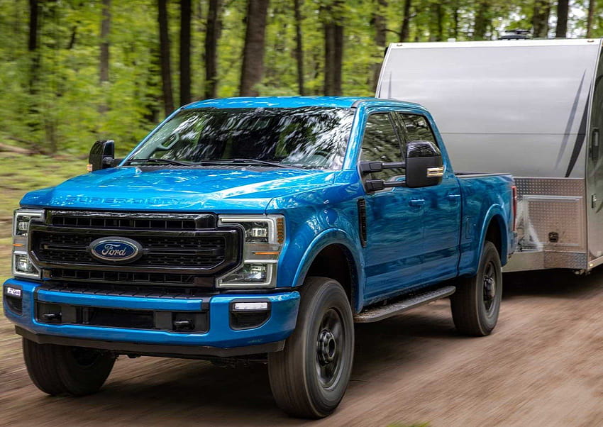 2021 Ford F250 Lariat Tremor in Velocity Blue – Tough Trucks Australia ...