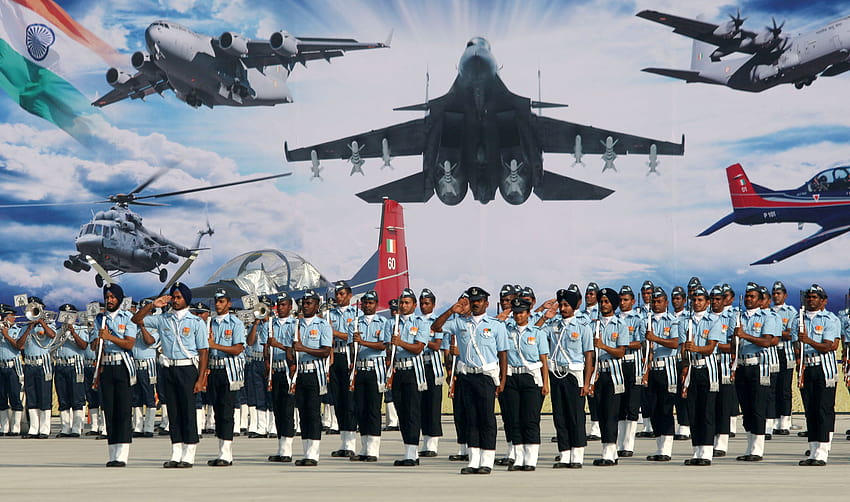 Zitate über die indische Luftwaffe, Tag der indischen Luftwaffe HD-Hintergrundbild