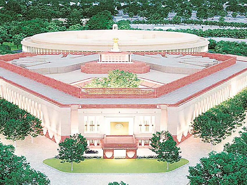インドの国会議事堂は築 92 年しか経っていませんが、9 億 7,100 万ルピーの新しい建物が本当に必要なのでしょうか? 高画質の壁紙