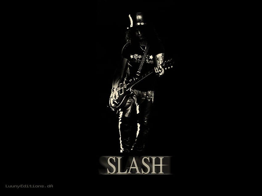 slash guitar HD wallpaper