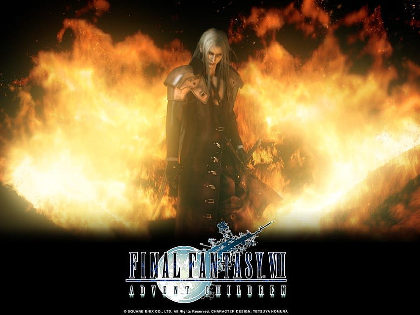Final Fantasy VII Advent Children / FF7AC, final fantasy 7 sephiroth HD duvar kağıdı