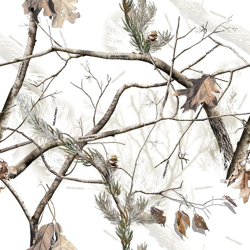 Realtree Camo Snow, camuflagem de neve Papel de parede de celular HD