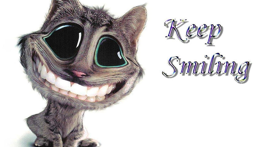„Keep Smiling Be Happy“-Hintergründe Hintergründe HD-Hintergrundbild