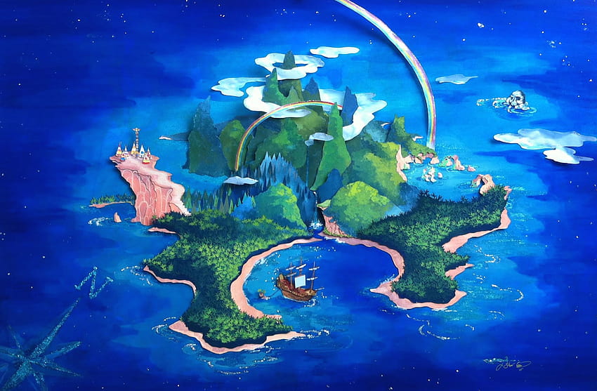 Peter Pan Neverland HD duvar kağıdı