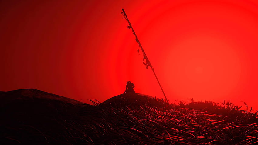 Ghost Of Tsushima [Screenshot] The Lone Samurai: PS4 HD-Hintergrundbild