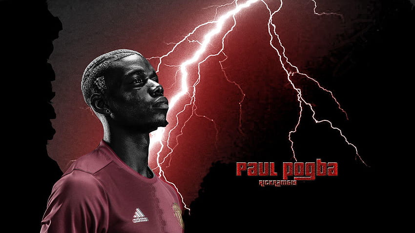 Paul Pogba Manchester United 2017 by RICKram619 on HD wallpaper