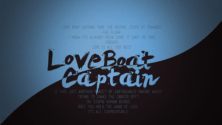 Love Boat Captain, pearl jam stickman HD тапет