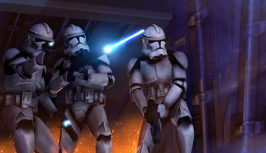 Star Wars Shock Troopers par Robert Fond d'écran HD
