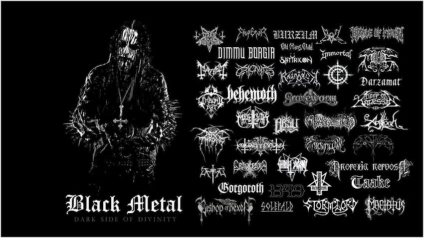 Black Metal auf Hund, dsbm HD-Hintergrundbild