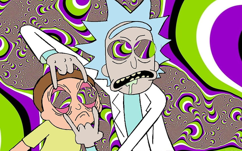 Stay Low, tumblr psychedelic rick and morty HD wallpaper | Pxfuel