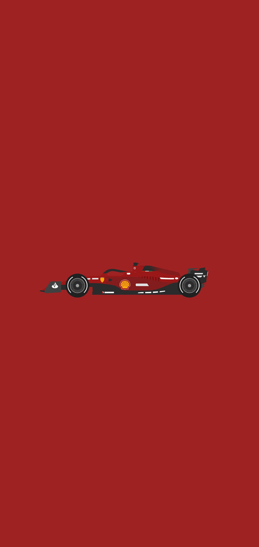 Ferrari F1, semplice telefono f1 Sfondo del telefono HD