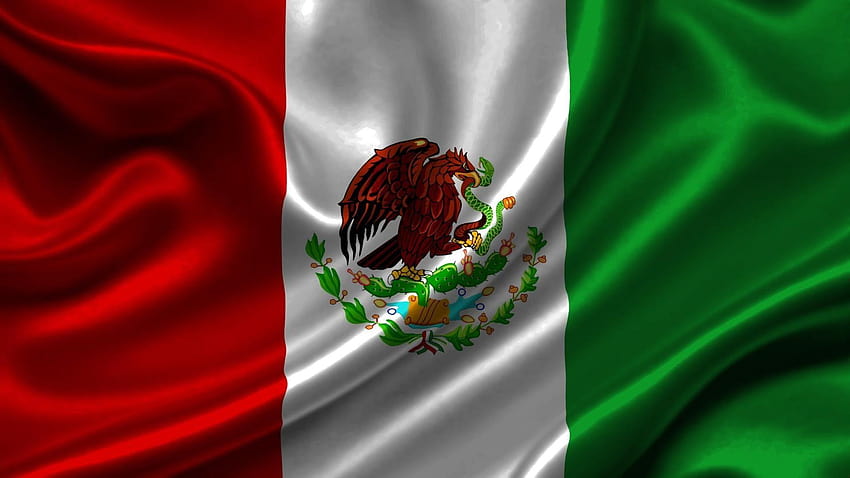 Bandeira do México, legal bandeira mexicana papel de parede HD