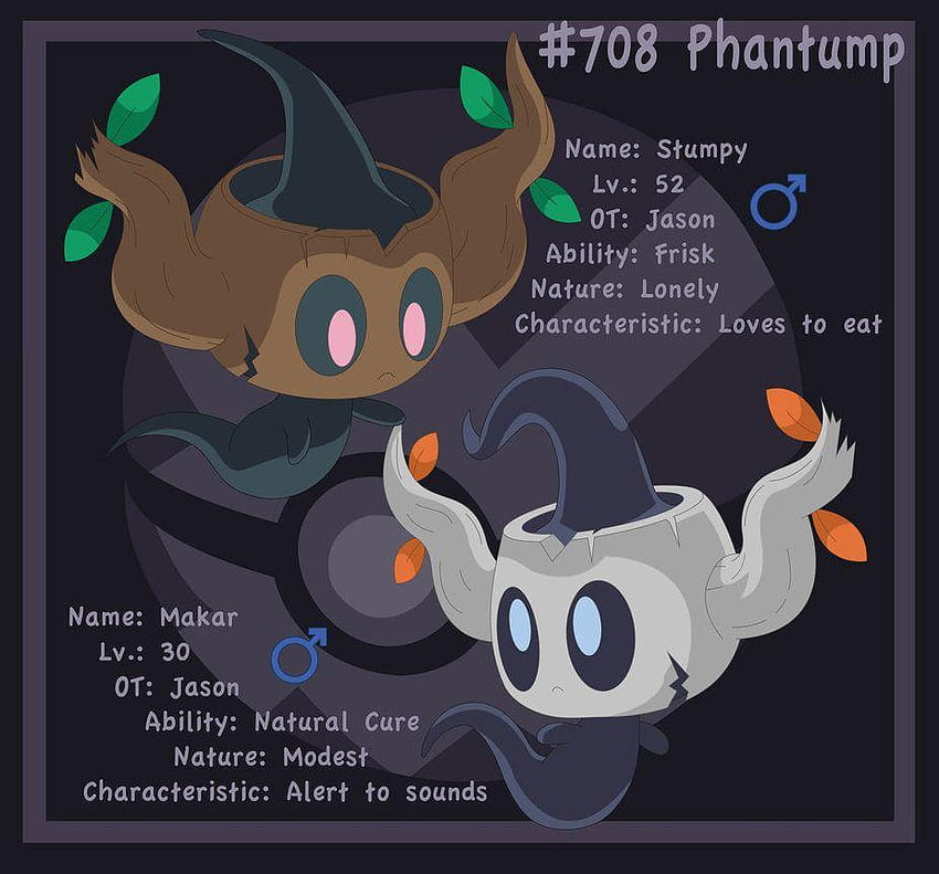 phantump - Google Search  Cute pokemon wallpaper, Ghost type pokemon,  Pokemon