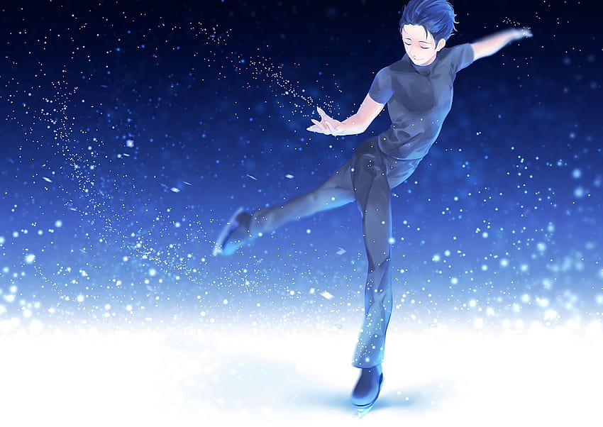 Yuri on Ice, Eis-Anime HD-Hintergrundbild