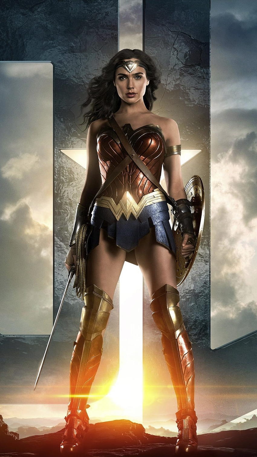 Wonder Woman , Stock on, wonder woman android HD phone wallpaper