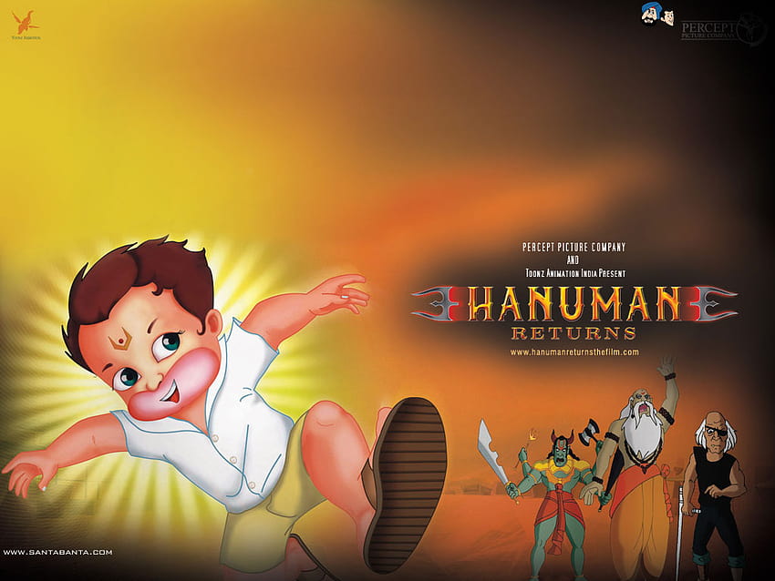 return of hanuman HD wallpaper