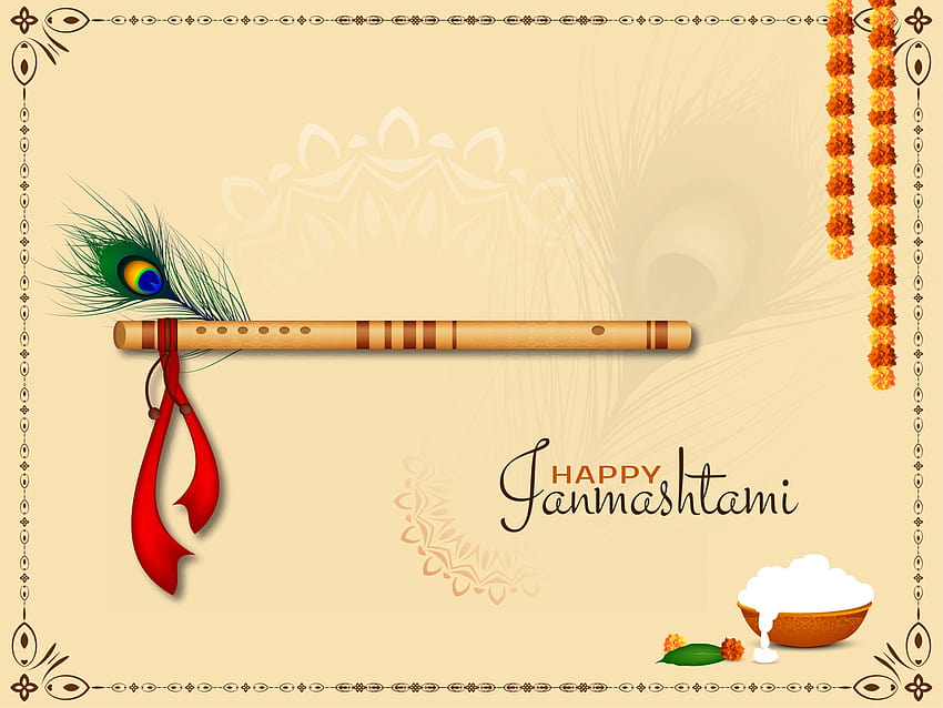 Happy Janmashtami 2021 & HD wallpaper