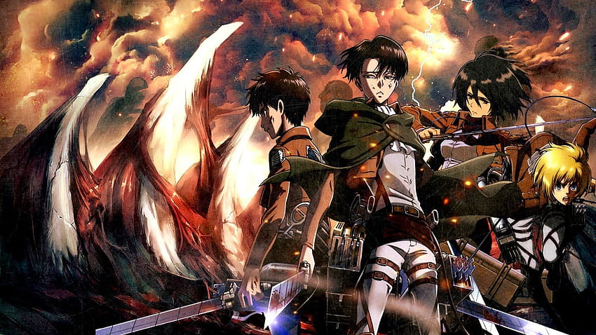 Wallpaper  Shingeki no Kyojin — Portallos