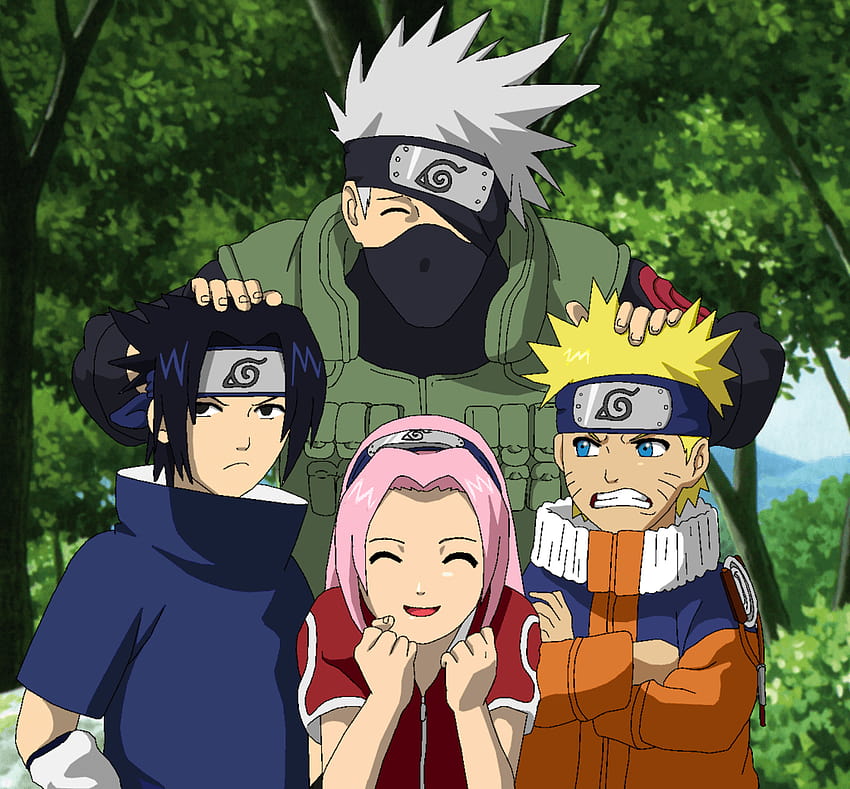 Grupa Naruto, drużyna Naruto 7 Tapeta HD