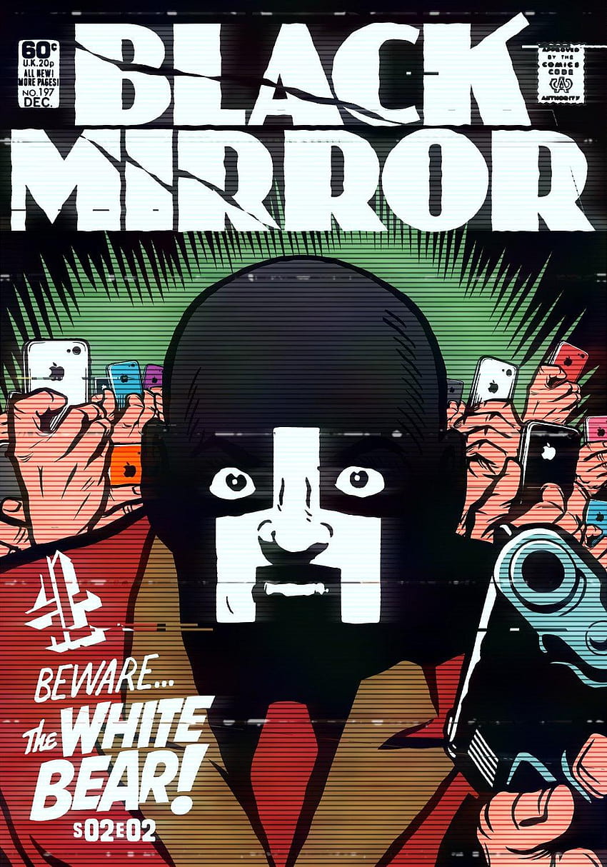More 'Black Mirror' episodes turned into Golden Age comic, black mirror iphone HD phone wallpaper