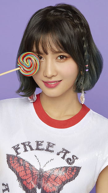 twice, 트와이스, momo, twice4, blue concept, 4k, HD Wallpaper | Rare Gallery