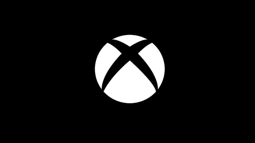xbox one logo black and white