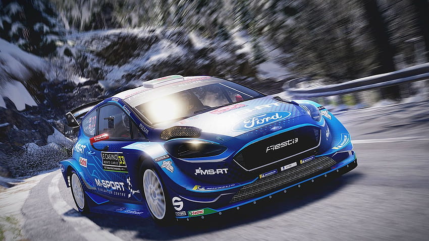 새로운 WRC 9 FIA 월드 랠리 챔피언십을 위한 WRC 9 비디오 게임 세트 HD 월페이퍼