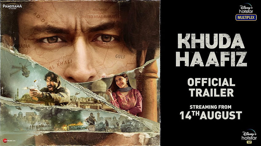 Il trailer di Khuda Haafiz è uscito: Vidyut Jammwal in missione per trovare il suo film di Khuda Haafiz Sfondo HD