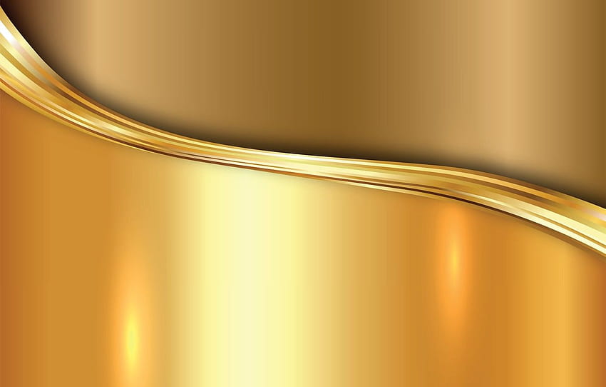 metal, gold, vector, metal, plate, golden, background, steel, gradient , section текстуры, gold metal HD wallpaper